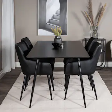 Matgrupp Venture Home Silar med 4st Comfort Stolar