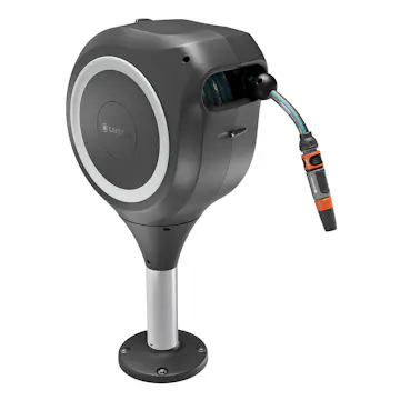 Slangbox Gardena Altan RollUp M 20 m Vit