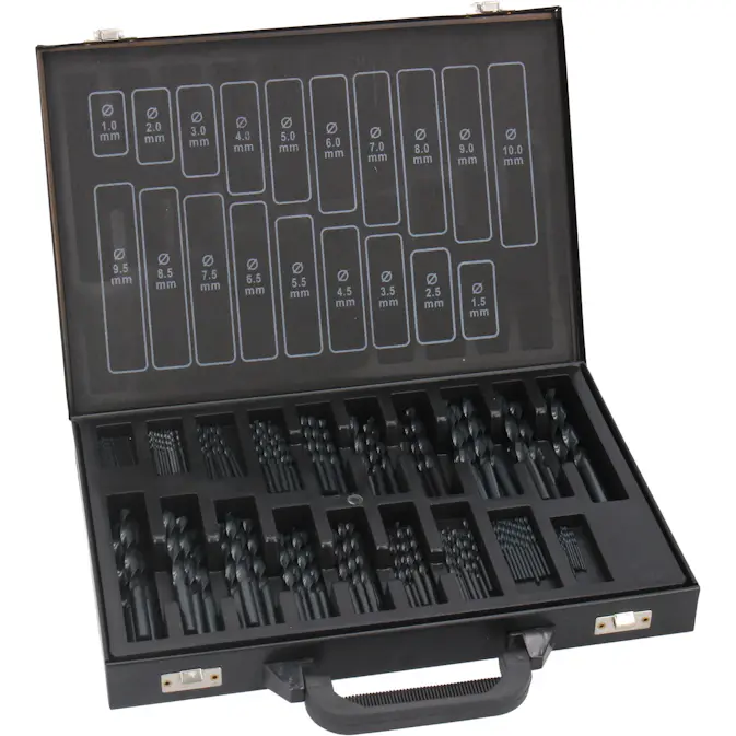 HSS Basic set Tecos 1-10 mm 170 Delar