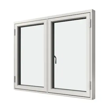Sidohängt Fönster Elitfönster Original Aluminium 100 2-Luft