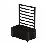 Blomlåda Cubic Med Spaljé