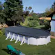 Poolöverdrag Gre Vinter För Oval Pool 500x300 cm