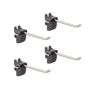 Krok Elfa Garage+ Lång Rak 4-pack