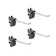 Krok Elfa Garage+ Lång Rak 4-pack