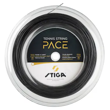 Tennissträng Stiga Sports Pace 220 M Reel Graphite 1,25 mm