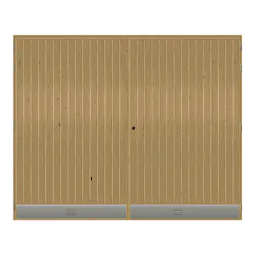 Garageport Kaski Monza Obehandlad