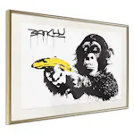 Poster Artgeist Affisch Banana Gun