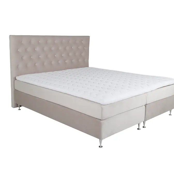 Kontinentalsäng Venture Home Kårehamn 180x200 Sammet med Sänggavel Frösslunda 180