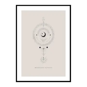 Poster Gallerix Moonlight Activity No2