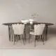 Matgrupp furniture/fashion Stone med 4 Limhamn Light Stolar