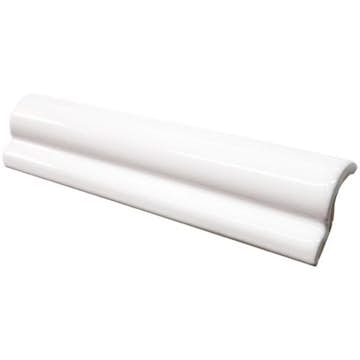 Kakelbård Konradssons Evolution London Vit Blank 5x15 cm