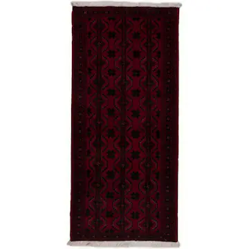 Persisk Matta Arkiio Beluch Röd/Svart 99x215