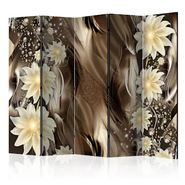 Rumsavdelare Skärmvägg Arkiio Depths of Bronze II 225x172 cm