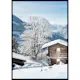 Poster Gallerix Cabin In Snow No3