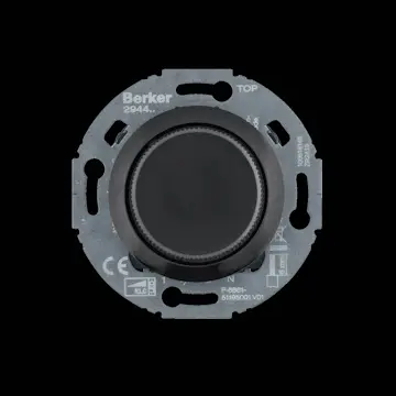 Vriddimmer Hager Universal R, C LED 3-100 W Insats med Klor Serie 1930