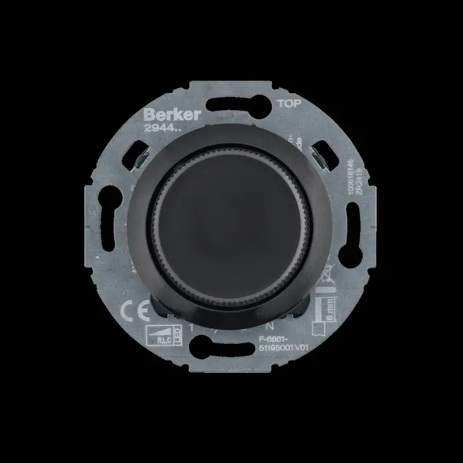 Vriddimmer Hager Universal R, C LED 3-100 W Insats med Klor Serie 1930