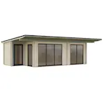 Trädgårdshus Palmako Cecilia 29,7 m² (inv. 27,3 m²)