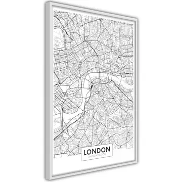 Poster Artgeist Affisch Map of London