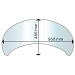 Golvglas till Aduro 15