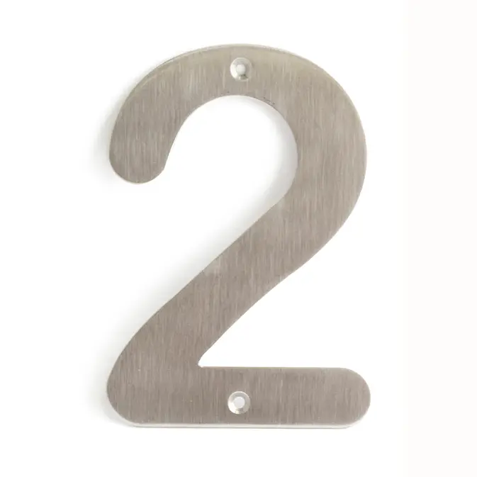 Husnummer Habo 570 Rostfritt