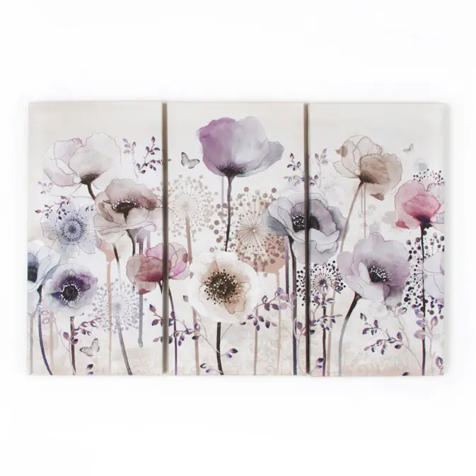 Tavla Art for the Home Classic Poppies Trio 3 Delar