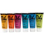 Glitterfärg Creativ Company Mixade Färger Nr. 04 6x20 ml/1 Förp
