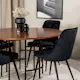 Matgrupp furniture/fashion Copenhagen med 4 Vera Stolar