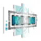 Tavla Arkiio Turquoise Blizzard Wide 225x100