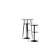 Matgrupp Venture Home Plaza Ø60 cm med 2 st Conway stolar