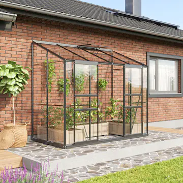 Växthus Vitavia Ida Vägg 3,3 kvm