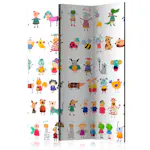 Rumsavdelare Skärmvägg Arkiio Cartoon Pets 135x172 cm