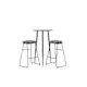 Matgrupp Venture Home Plaza Ø60 cm med 2 st Ozark stolar