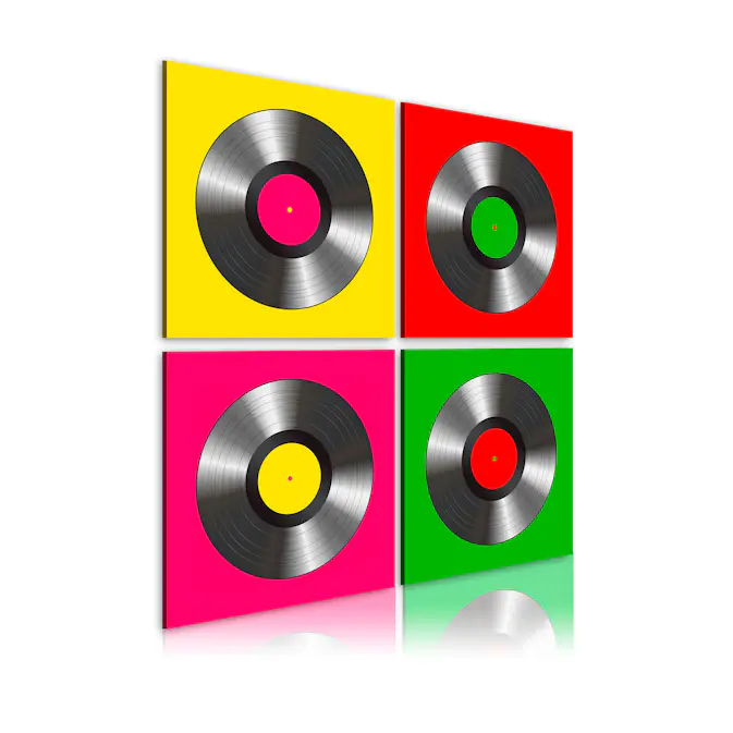 Tavla Arkiio VInyler Popkonst