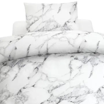 Påslakanset Borganäs of Sweden Marmor Grå