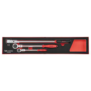 Spärrhandtagsset Teng Tools TEXRF03 Foam