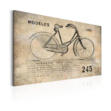 Tavla Arkiio N° 1245 Bicyclette