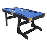 Biljardbord Nordic Games 6ft Hopfällbart 78,7x91,4x182,9 cm