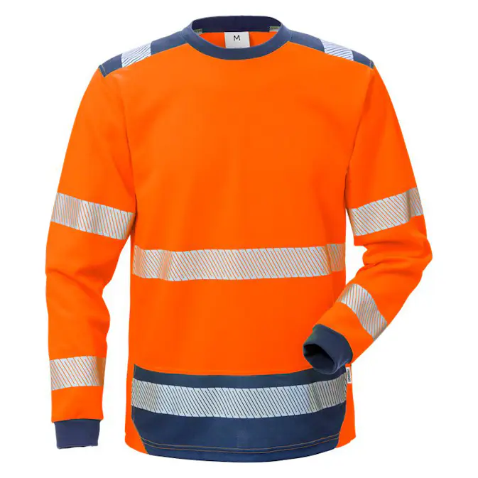 T-shirt Fristads Varsel Långärmad 7724 THV Klass 3