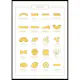 Poster Gallerix Types Of Pasta Guide