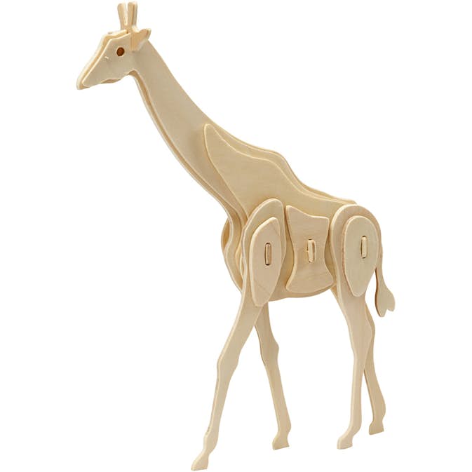 Konstruktionsfigur Creativ Company 3D Giraff Stl 20x4,2x25 cm 1 st