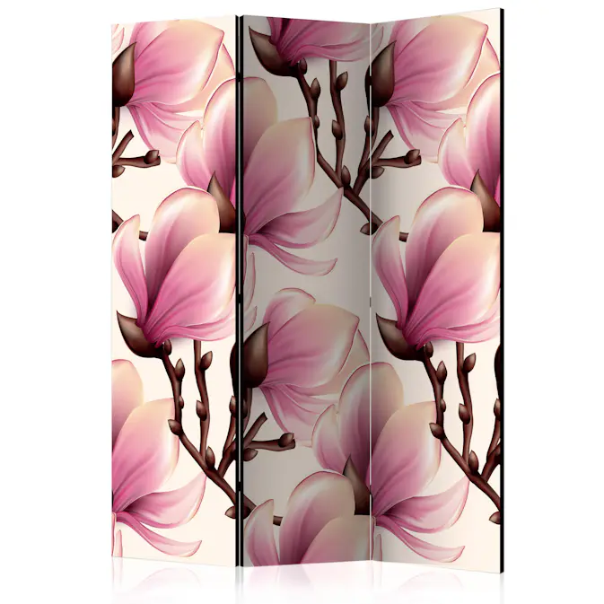 Rumsavdelare Skärmvägg Arkiio Blooming Magnolias 135x172 cm