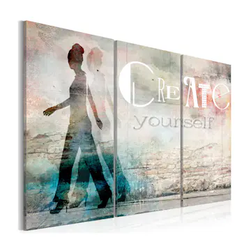 Tavla Arkiio Create Yourself Triptych