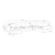 6-sitssoffa Basic Home Crazy U-formad med Divan XL 345 cm