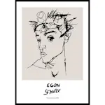 Poster Gallerix Egon Schiele Self Portrait