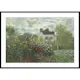 Poster Gallerix The Artists Garden In Argenteuil By Claude Monet