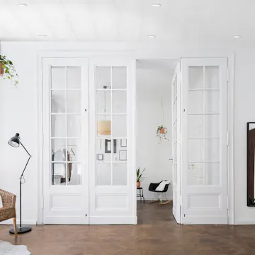 Innertak Huntonit Plankett Vit