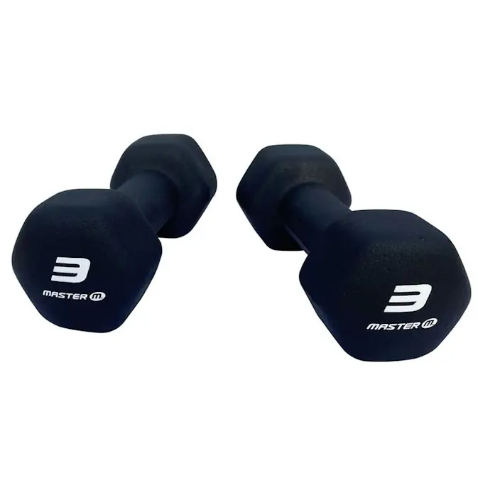 Hantlar Master Fitness Neoprene/Vinyl