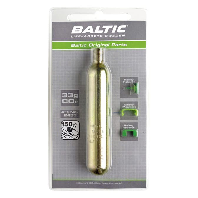 CO2-patron Baltic 33 g Med Säkerhetsstift