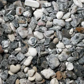 Dekorsten Magrab Krossprodukter Svartvit Sjösten 16-32 mm, 1000 kg Säck