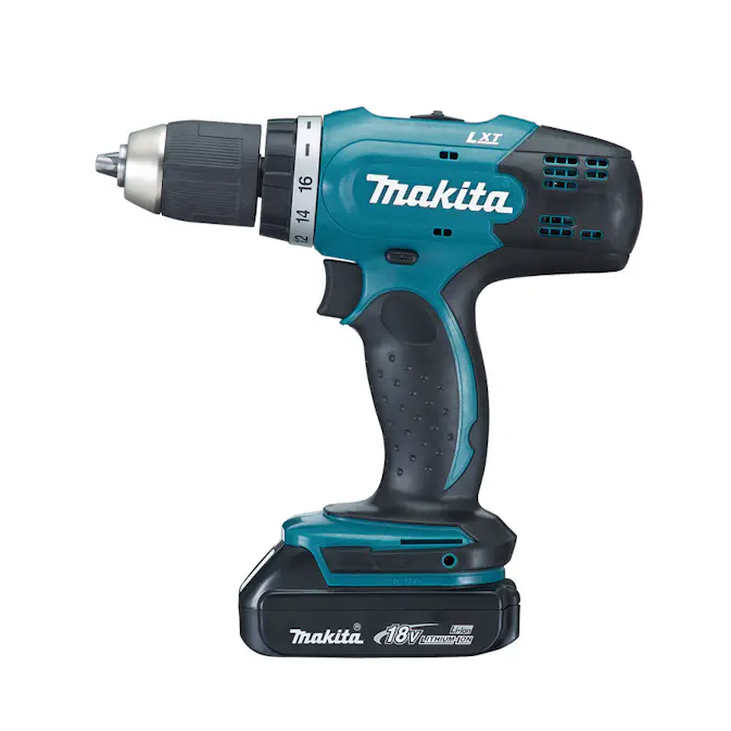 Borrskruvdragare Makita LXT DDF453SYE 18V med Batteri